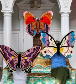 Wendy Morrison A Kaleidoscope of Papillons - Part 2 (Trio) rug Multi WM-5060410395610 Multi