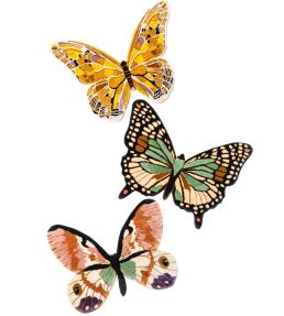 Wendy Morrison A Kaleidoscope of Papillons (Trio) rug Multi WM-5060410394613 Multi
