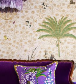 A Mughal Painting Mural by Wendy Morrison Pink