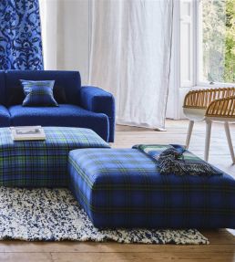 Abernethy Fabric by Designers Guild Cobalt