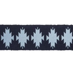 Abiquiu Embroidered Border Trimming by Samuel & Sons Blue Sky