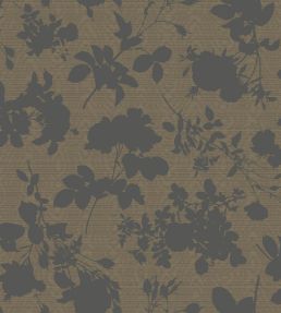 Absence of Roses Moire Wallpaper by Cole & Son Brass