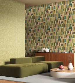 Abstract Cubes Wallpaper by Ohpopsi Tawny Forest