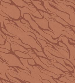 Abstract Lines Wallpaper by Eijffinger Terracotta