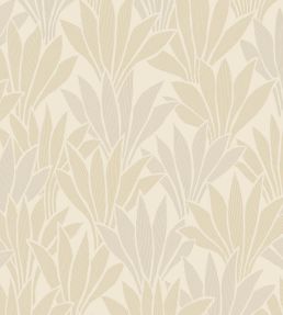 Abstract Palm Wallpaper by Eijffinger Beige/Sand