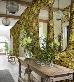 Acacia Canopy Wallpaper by Cole & Son Plum