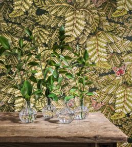 Acacia Canopy Wallpaper by Cole & Son Plum