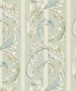 Acanthe Wallpaper by Madeaux 01 Jadeite
