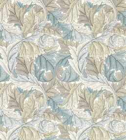 Acanthus Wallpaper by Clarke & Clarke Slate/Dove