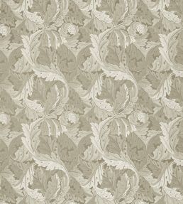 Acanthus Jacquard Fabric by Clarke & Clarke Natural
