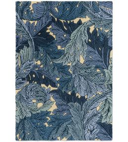 Morris & Co Acanthus Outdoor rug Indigo 427318140200-US Indigo