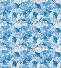 Acanthus Fabric by Morris & Co Woad