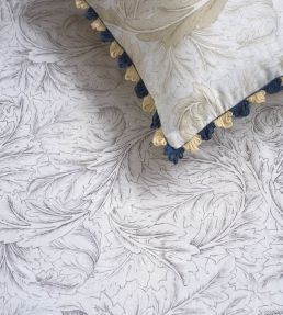 Acanthus Scroll Wallpaper by Morris & Co Parchment/Hemp