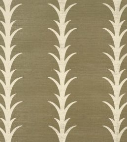 Acanthus Stripe Sisal Wallpaper by Schumacher Juniper