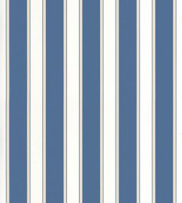 Accordion Stripe Wallpaper by Scalamandre Indigo