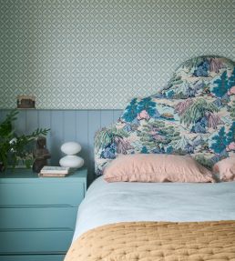 Achard Wallpaper by Farrow & Ball White Tie
