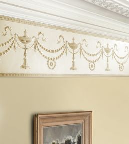 Adam Frieze Wallpaper by Lincrusta Paintable