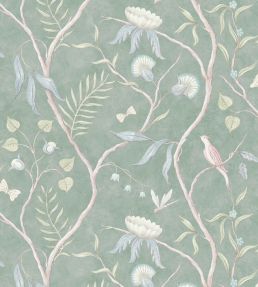 Adam's Eden Fresco Wallpaper by Lewis & Wood Ceramic