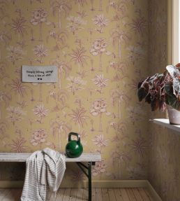 Adele Wallpaper by Sandberg Yellow
