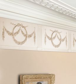 Adelphi Frieze Wallpaper by Lincrusta Paintable