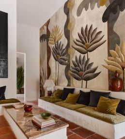 Agaves Mural by Coordonne Carbon