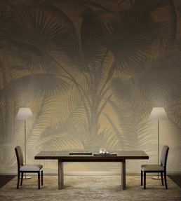 Aida Mural by Armani Casa Yellow