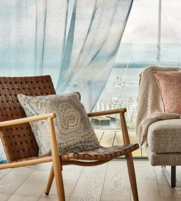 Air Sheer Fabric by Harlequin Sky Blue