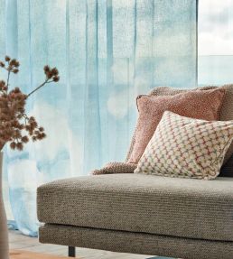 Air Sheer Fabric by Harlequin Sky Blue