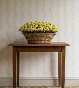 Airy Fairy Wallpaper by Langelid Von Bromssen Dusky Lemon