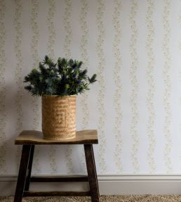 Airy Fairy Wallpaper by Langelid Von Bromssen Dusky Lemon