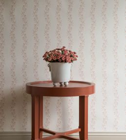 Airy Fairy Wallpaper by Langelid Von Bromssen Pale Tomato