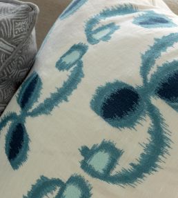 Ajanta Cushion 60 x 60cm by William Yeoward Denim