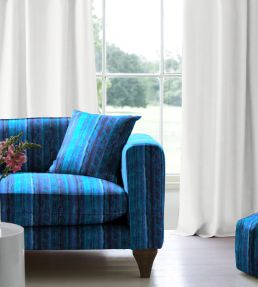 Akabar Fabric by Arley House Purple Jade
