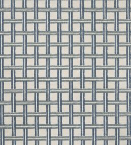 Al Bivio Fabric by Jim Thompson No.9 Indigo