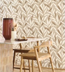 Alba Wallpaper by Casadeco Cappucino