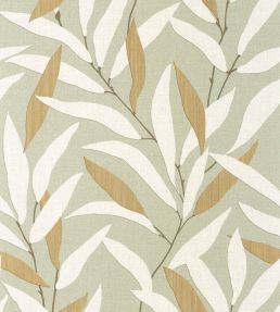 Alba Wallpaper by Casadeco Vert sauge