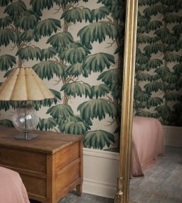 Alba Wallpaper by Sandberg Emerald
