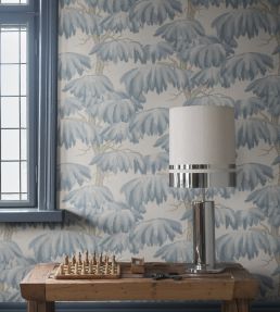 Alba Wallpaper by Sandberg Light Blue