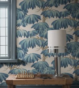 Alba Wallpaper by Sandberg Teal