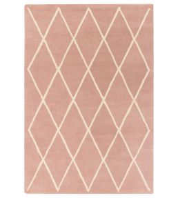 Asiatic Albany Diamond rug Pink ALBA100-04-80150 Pink