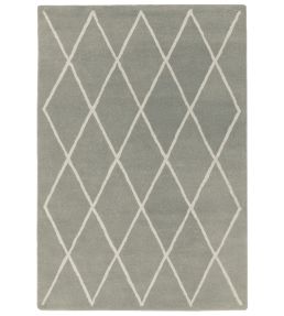 Asiatic Albany Diamond rug Silver ALBA100-05-80150 Silver
