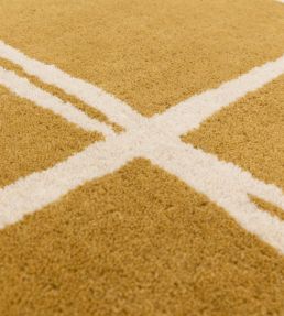 Asiatic Albany Grid rug Gold ALBA080150GOLD Gold