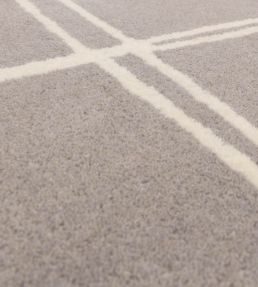 Asiatic Albany Grid rug Grey ALBA080150GREY Grey