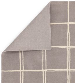 Asiatic Albany Grid rug Grey ALBA080150GREY Grey