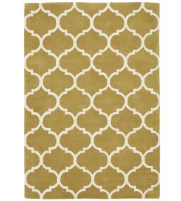 Asiatic Albany Ogee rug Ochre ALBA101-03-80150 Ochre