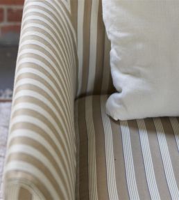 Albemarle Stripe Fabric by Designers Guild Natural