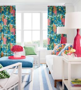 Albero Fabric by Thibaut Seaglass