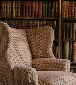 Alberta Fabric by Colefax And Fowler Blue