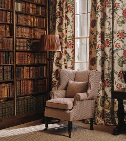 Alberta Fabric by Colefax And Fowler Blue