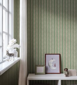 Albin Mural by Sandberg Dark Green
